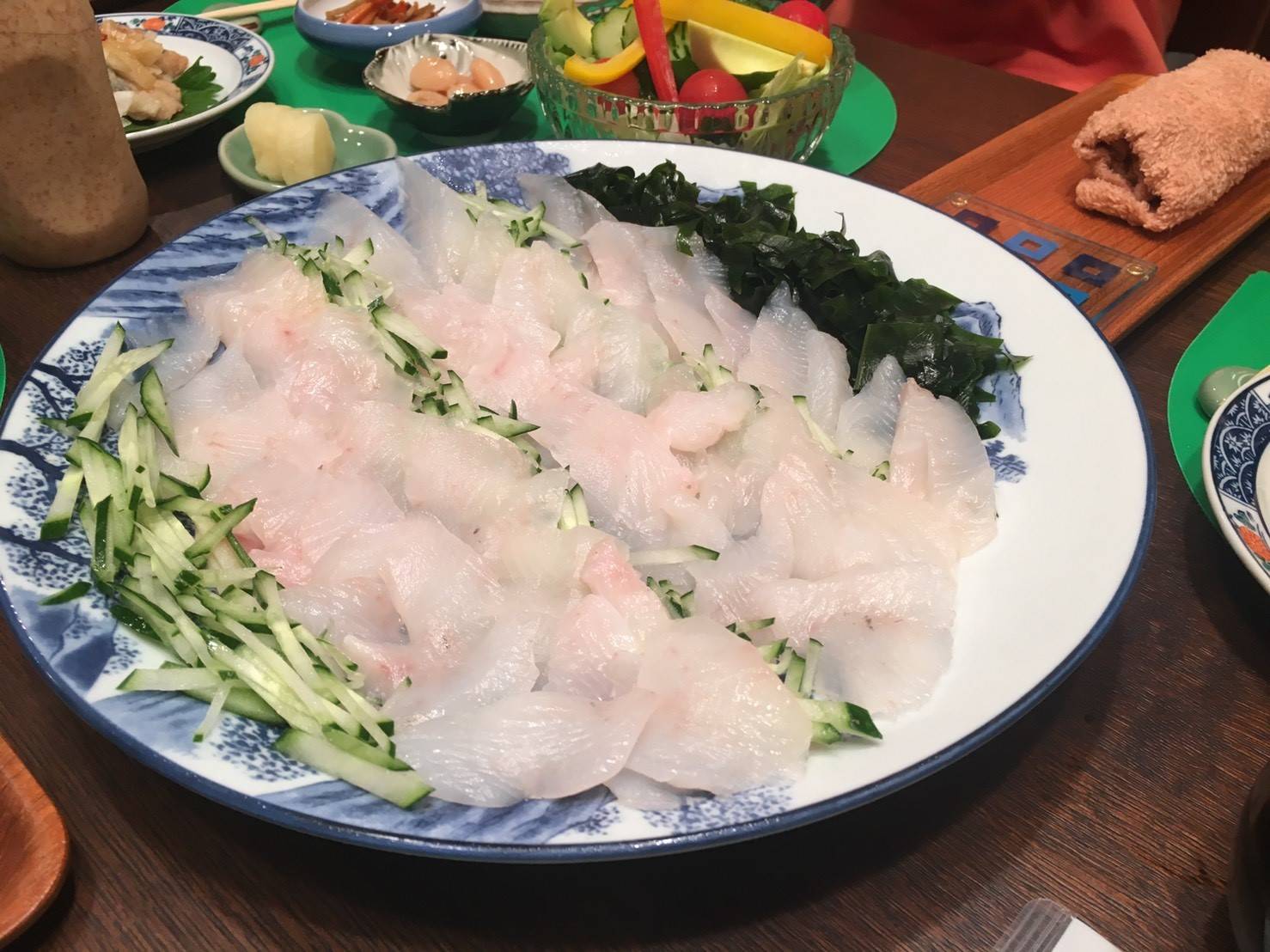 海の恵みでおもてなし